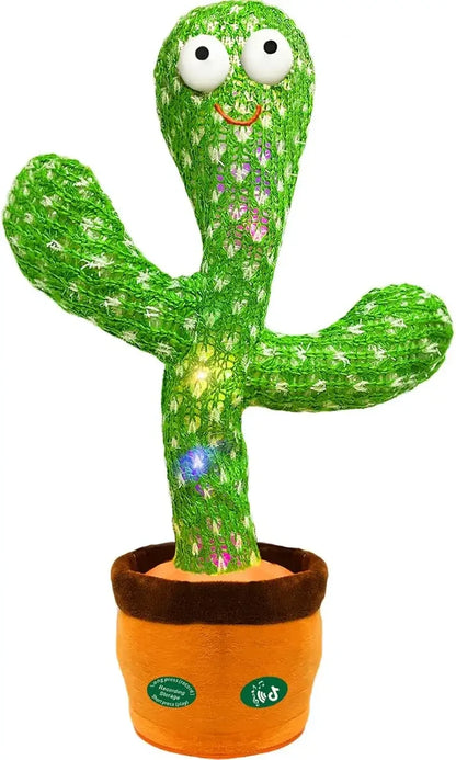 Dancing Mimicking Talking Cactus Toy,Funny Gift for Toddler 1 2 3 Year
